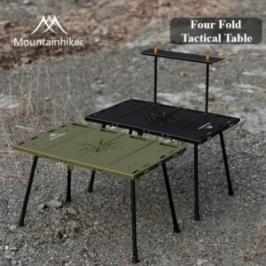 Table tactique pliante 4 plis hauteur réglable