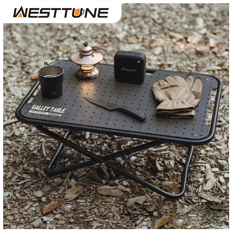 Table tactique pliante en acier carbone